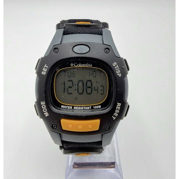 Columbia CL-5000 Digital Alarm Chronograph Quartz Watch New Battery - Picture 1 of 7